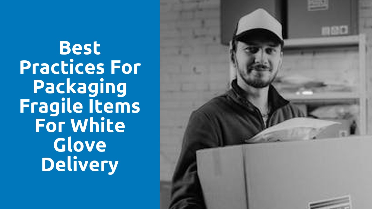 Best Practices for Packaging Fragile Items for White Glove Delivery