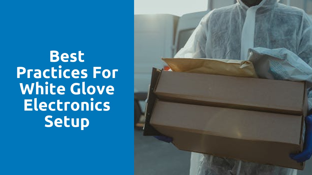 Best Practices for White Glove Electronics Setup
