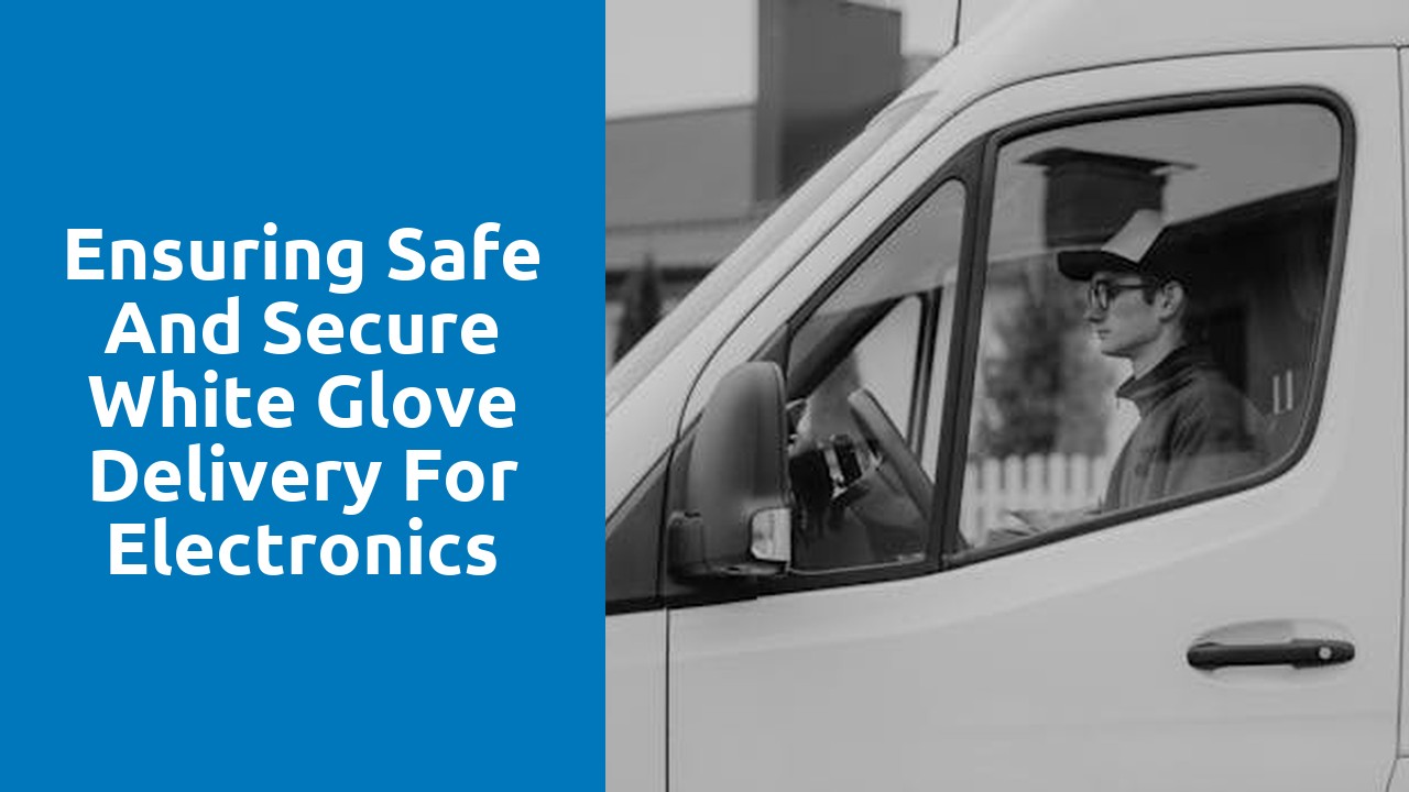 Ensuring Safe and Secure White Glove Delivery for Electronics