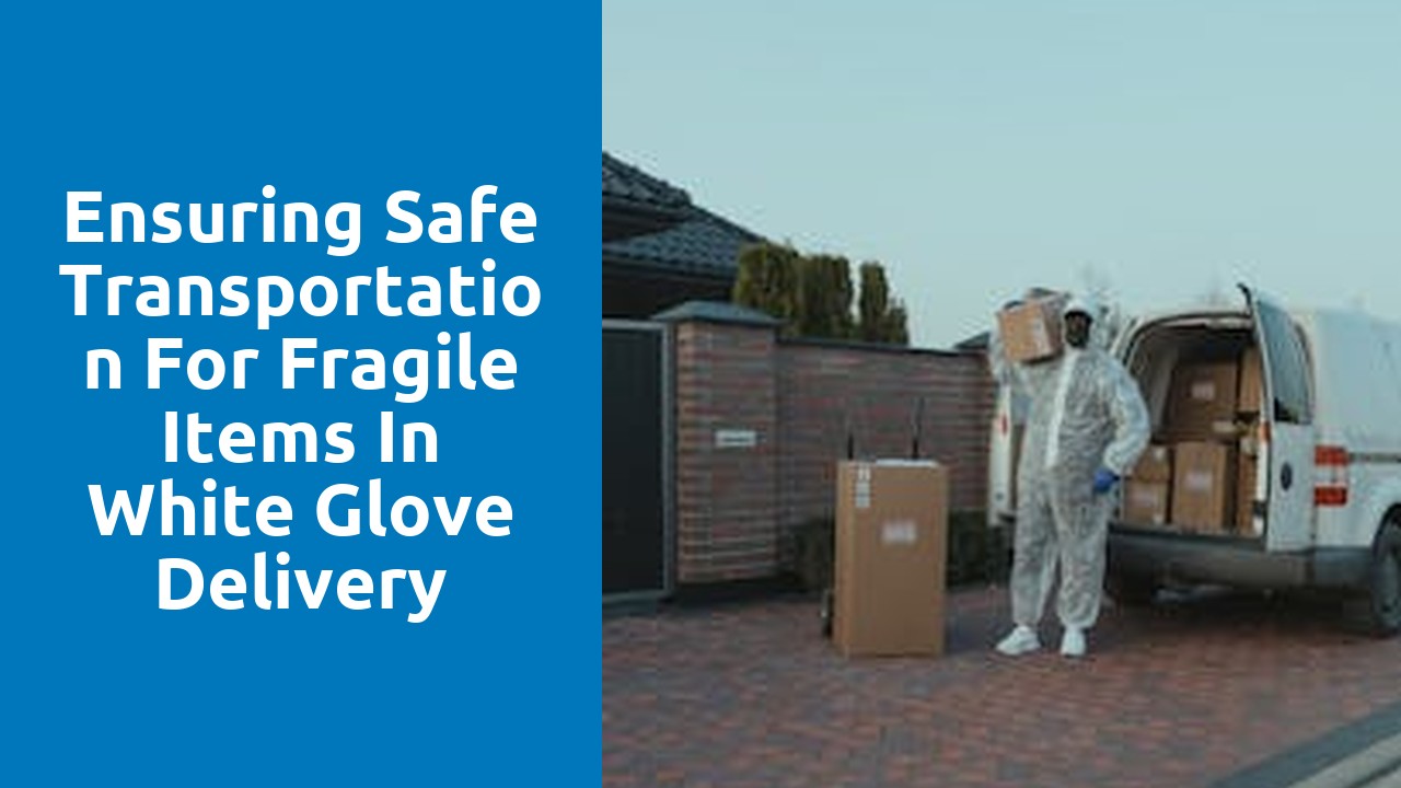 Ensuring Safe Transportation for Fragile Items in White Glove Delivery