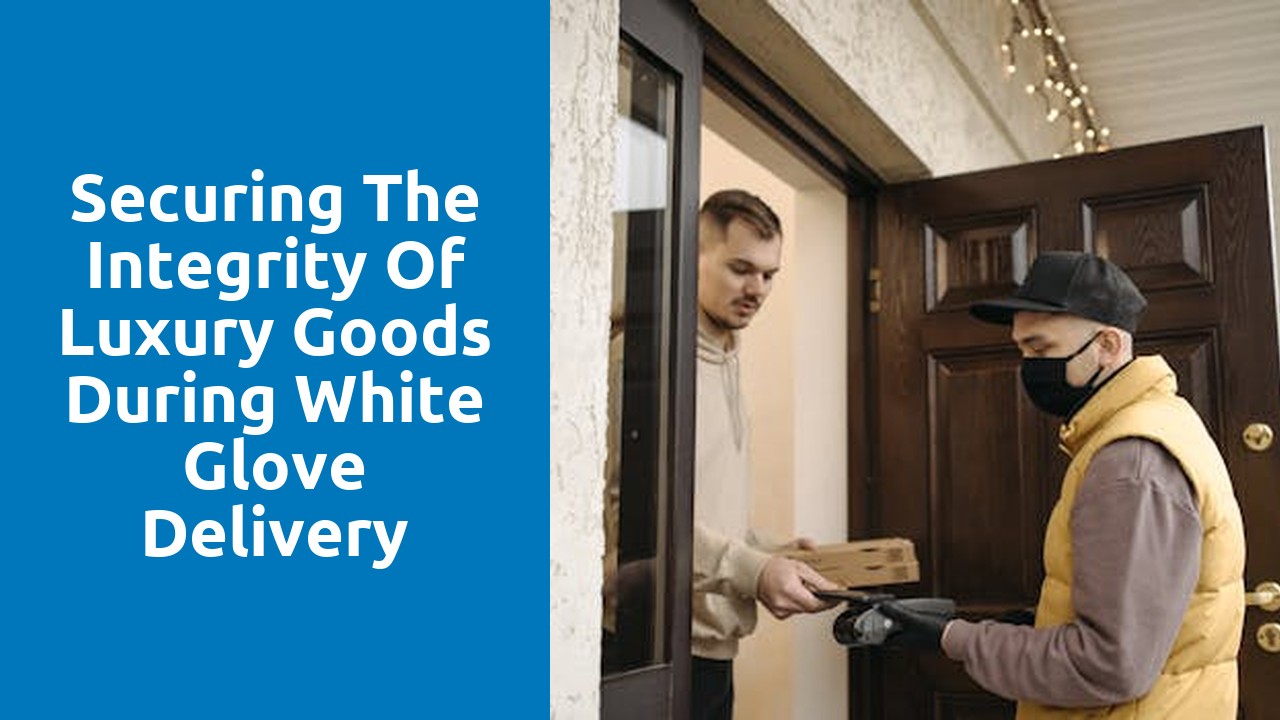 Securing the Integrity of Luxury Goods during White Glove Delivery