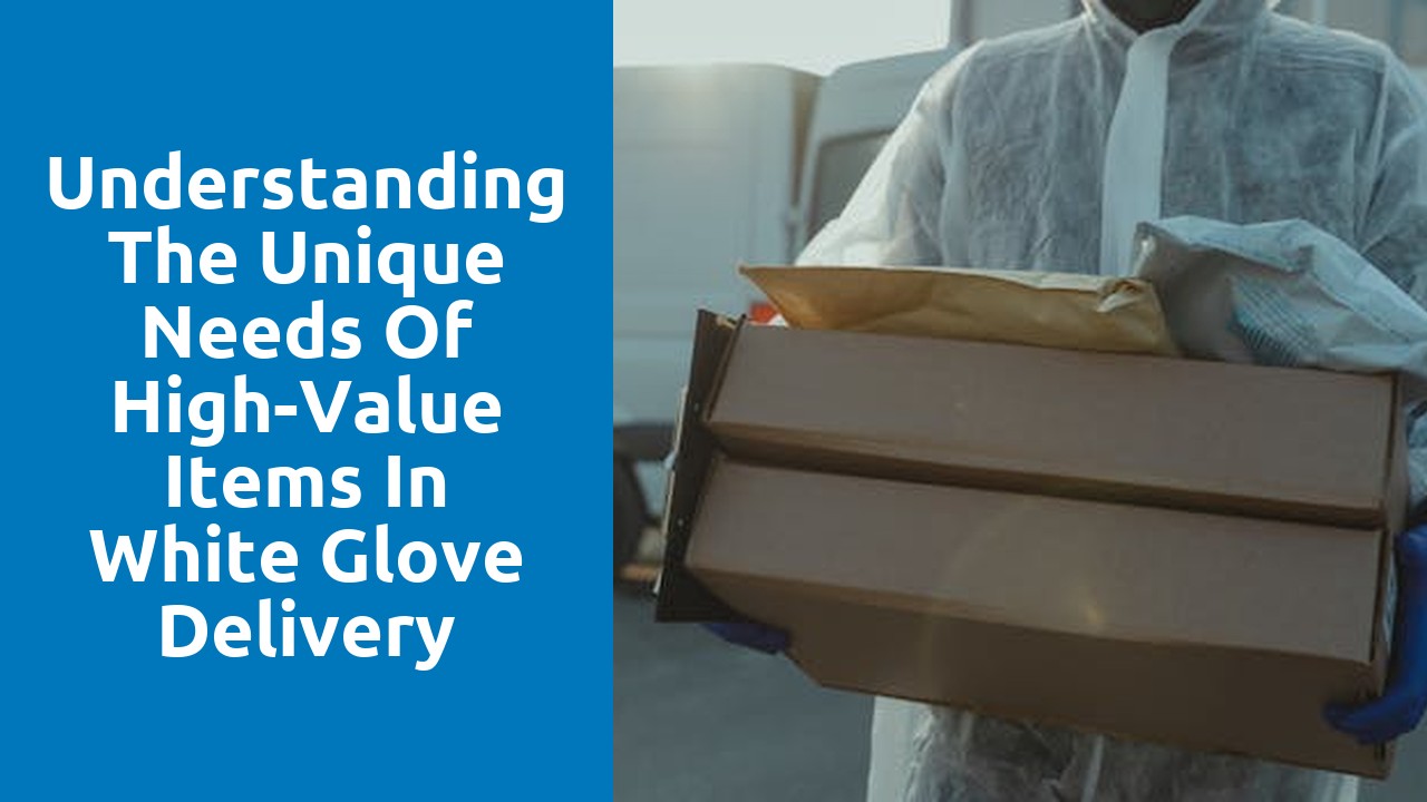 Understanding the Unique Needs of High-Value Items in White Glove Delivery