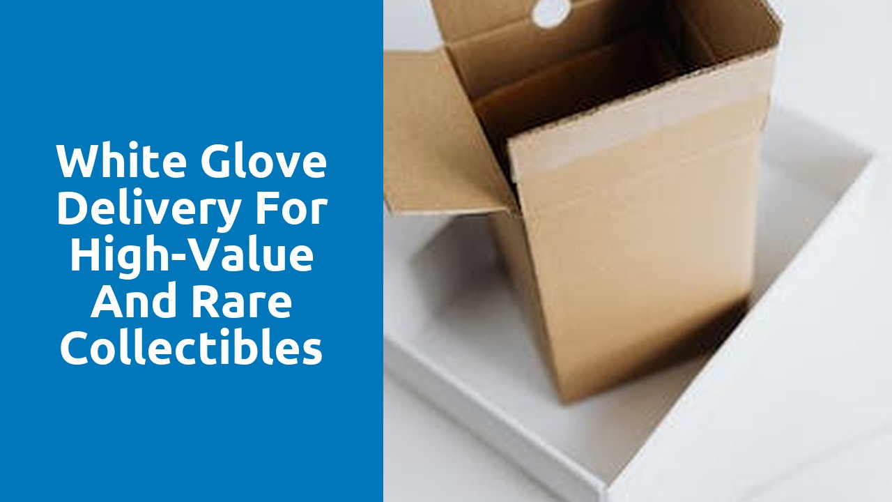 White Glove Delivery for High-Value and Rare Collectibles